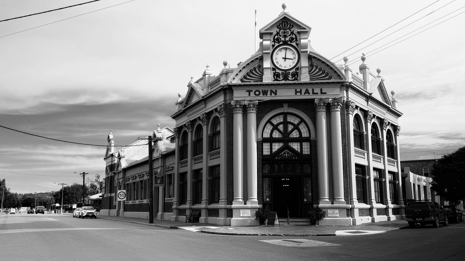 Victorian Gothic town hall architecture