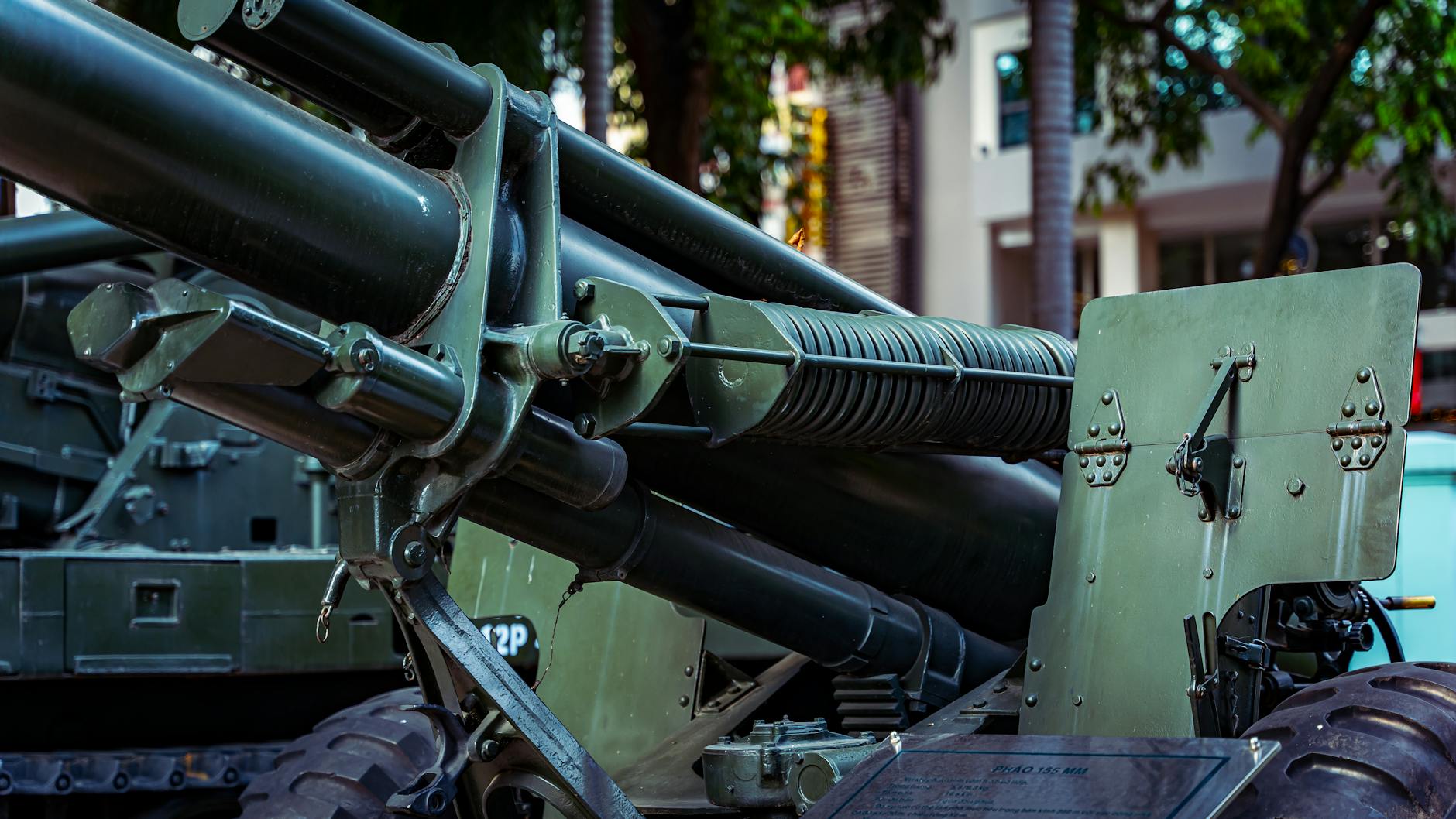 Military exhibition and historical displays at a Manchester museums cultural attraction