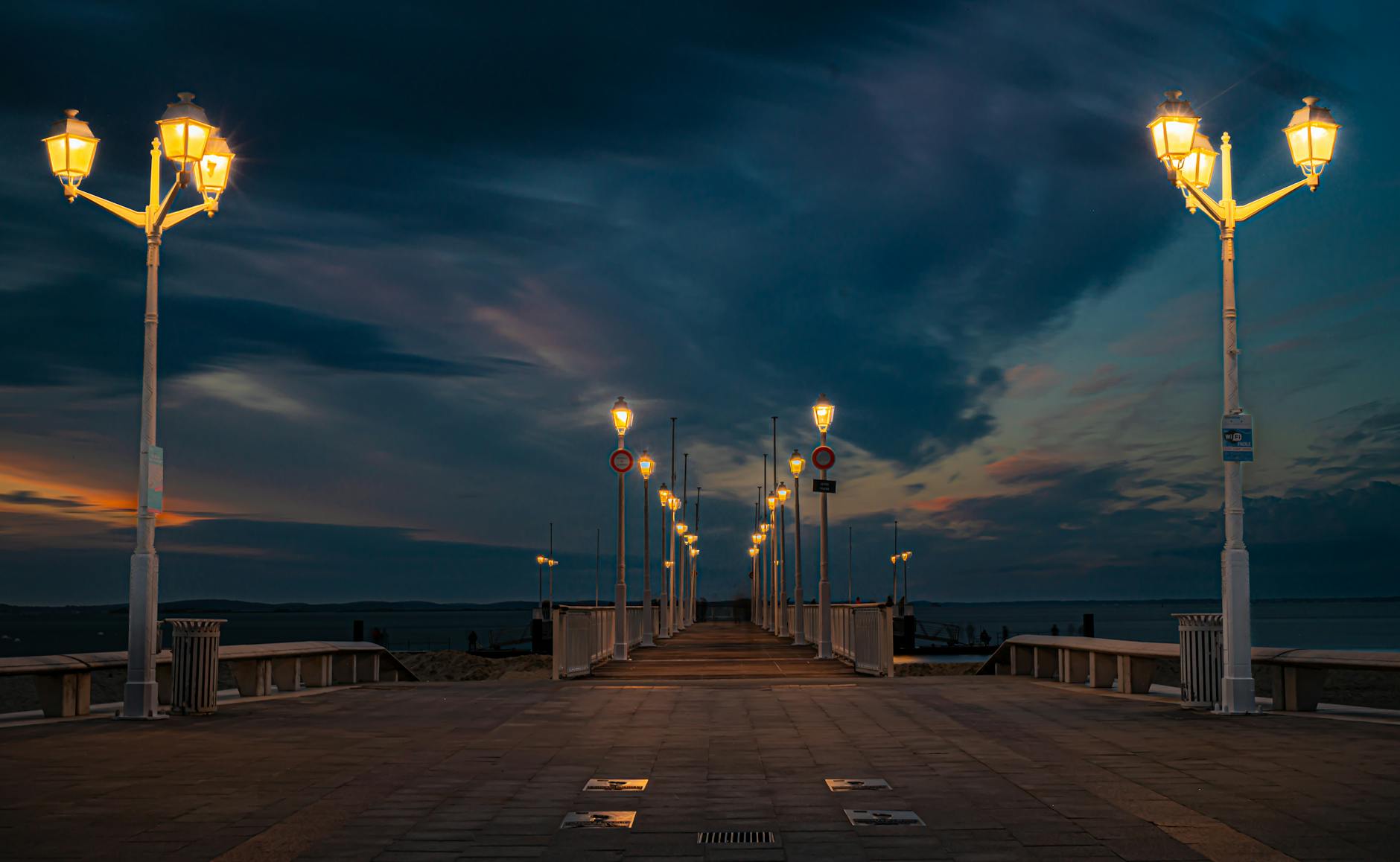Blackpool Illuminations promenade lights night seaside