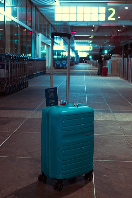 Manchester Airport hotel luggage