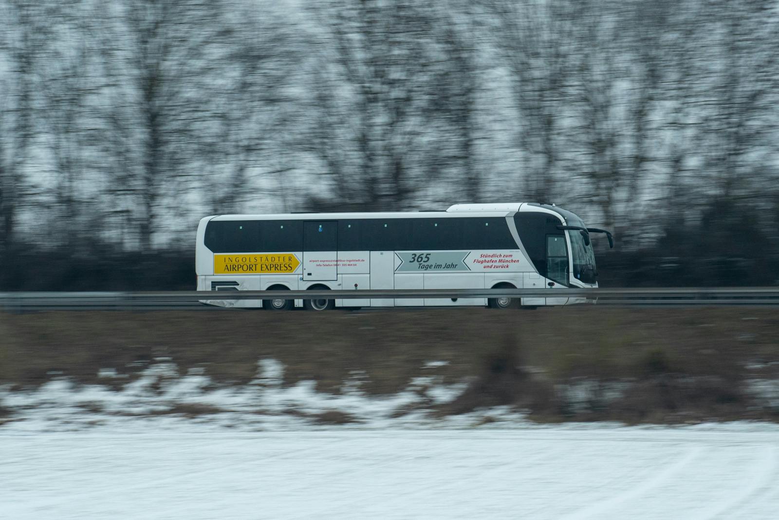 Manchester Airport to City Centre: All Transfer Options (2026 Guide) 5 National Express coach at Manchester Airport