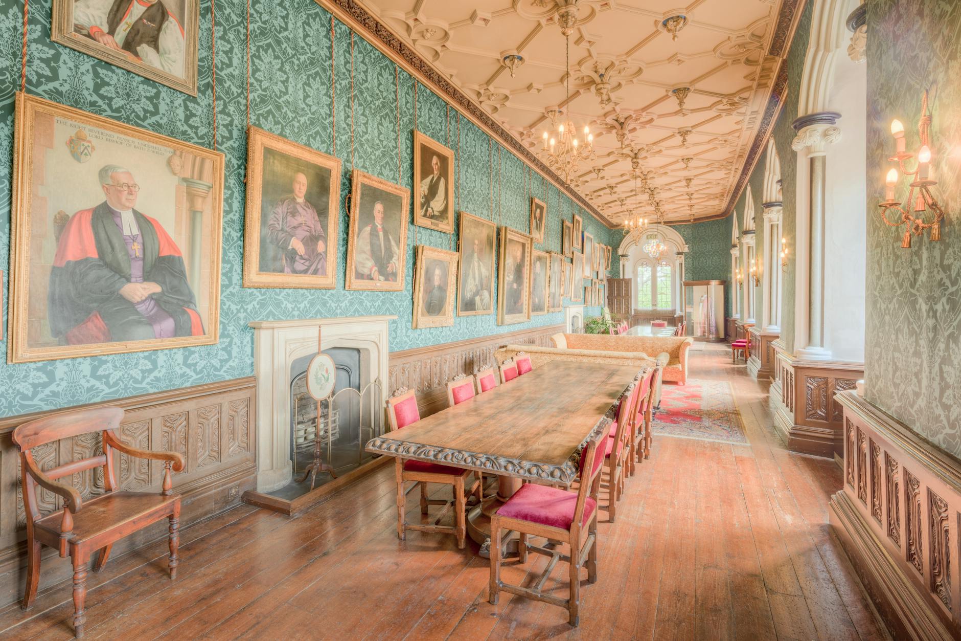 Manchester Art Gallery Pre-Raphaelite paintings Victorian gallery interior