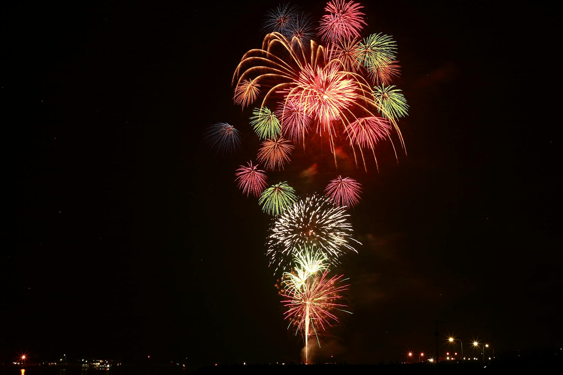 Manchester Bonfire Night 2026: Fireworks & Events Guide 5 Bonfire Night fireworks colourful sky night autumn celebration