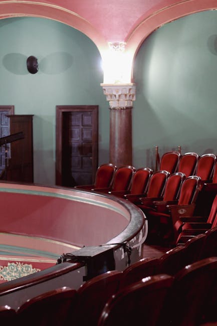 Manchester comedy theatre interior