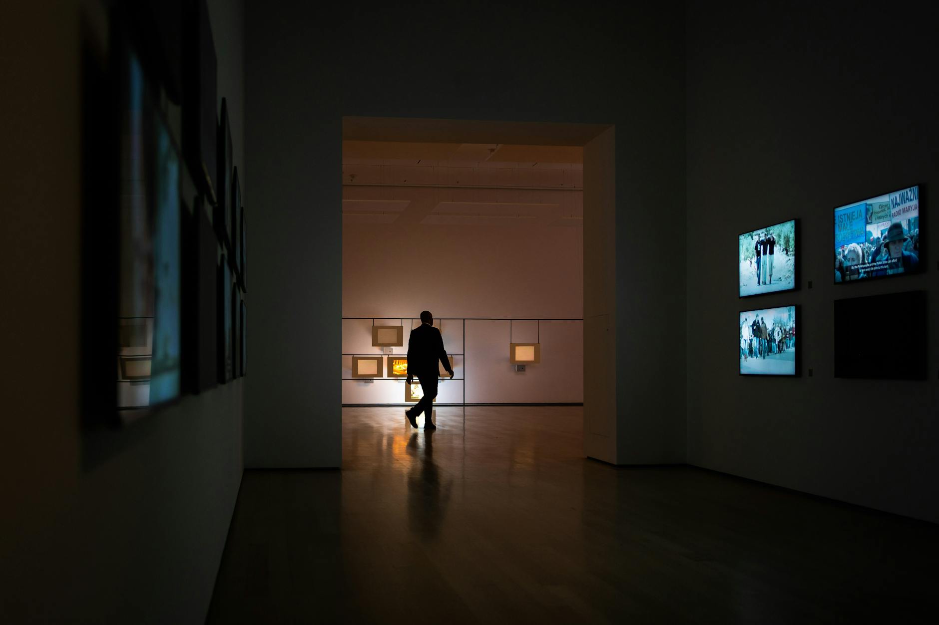 Contemporary art gallery exhibition installation modern Manchester