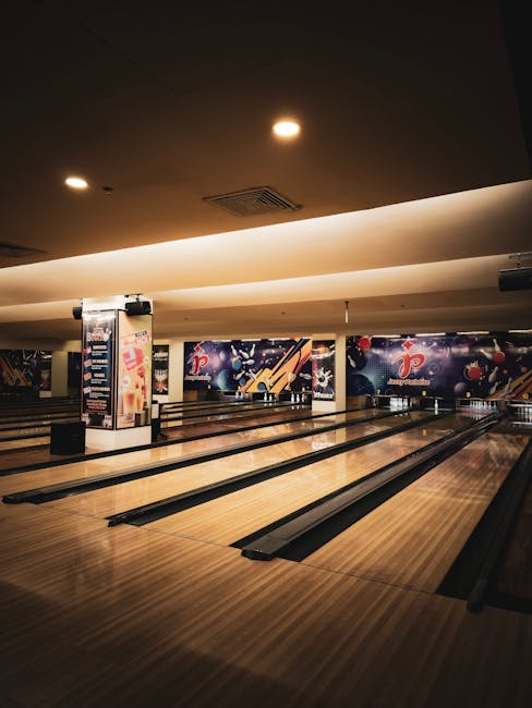 Indoor bowling Manchester rainy day