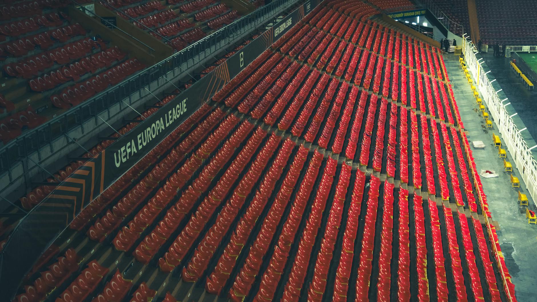 Old Trafford stadium Manchester United Theatre of Dreams red seats